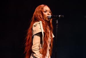 Ravyn Lenae at the 2025 Coachella Valley Music And Arts Festival on April 11, 2025 in Indio, California.