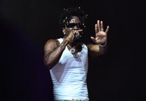 SAINt JHN at the 2025 Coachella Valley Music And Arts Festival on April 11, 2025 in Indio, California.