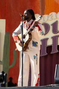 Shaboozey at the 2025 Coachella Valley Music And Arts Festival on April 13, 2025 in Indio, California.