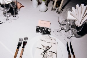 The scene at the Tony Bennet's The Family Dinner.