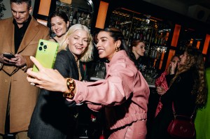 Louisa Jacobson, Kate Young, and Hannah Bronfman
