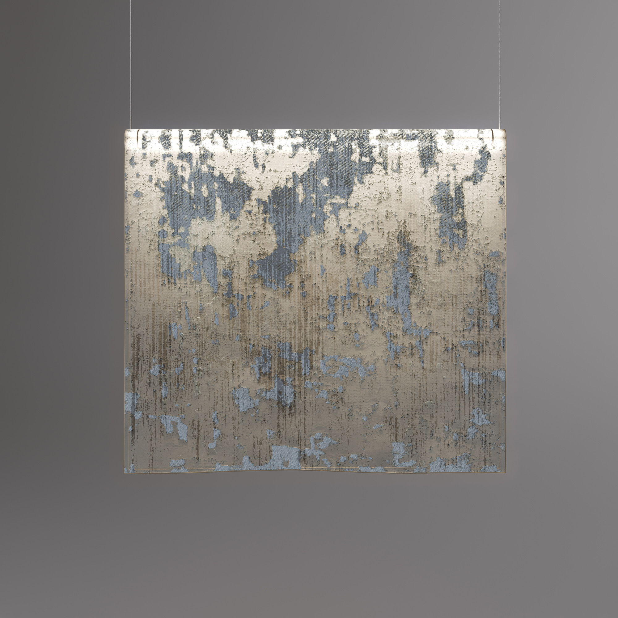 The Diesel Living with Lodes D-Burned ceiling lamp.