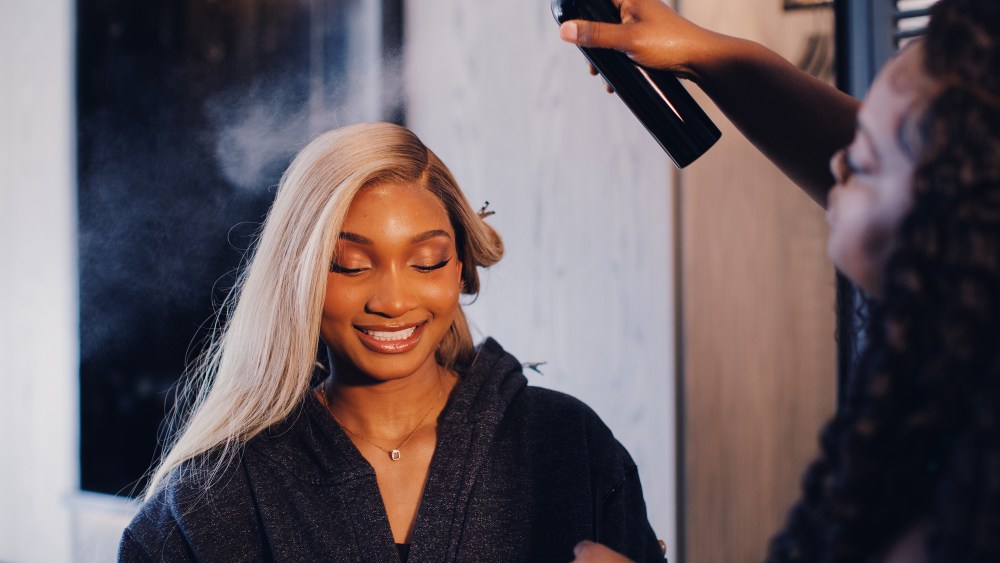 A look at Kiki Iriafen getting ready for the 2025 WNBA Draft.