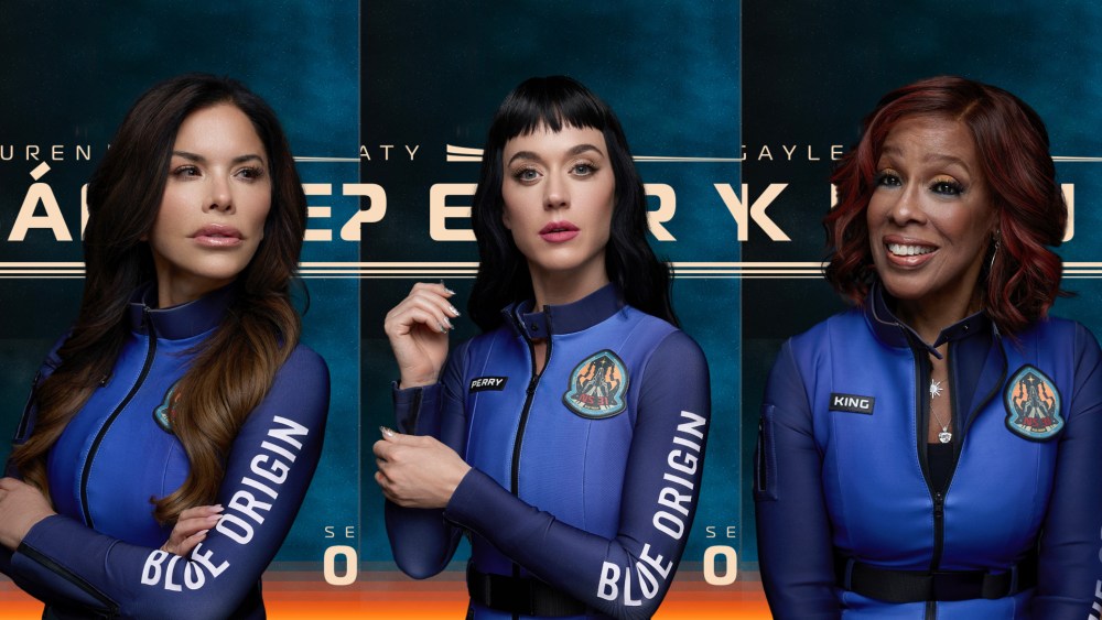 Lauren Sanchez, Katy Perry and Gayle King for Blue Origin's first all-female space flight.