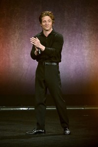 Jeremy Allen White at the Walt Disney Studios Presentation as part of CinemaCon 2025 held at The Colosseum on April 03, 2025 in Las Vegas, Nevada.