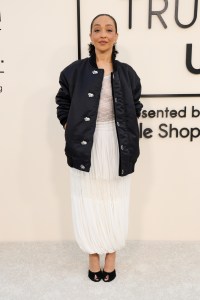 Ruth Negga at the Fashion Trust U.S Awards 2025 held at The Lot at Formosa on April 08, 2025 in Los Angeles, California