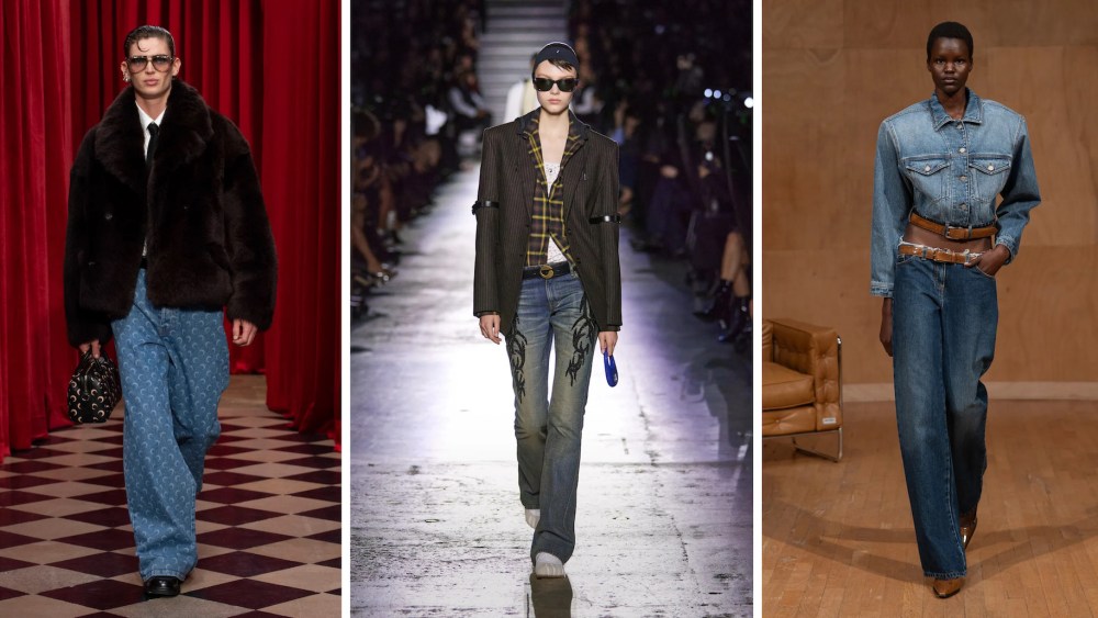 Denim is a staple in the Fall/Winter 2025-2026 collections seen at New York, London, Milan and Paris fashion weeks.