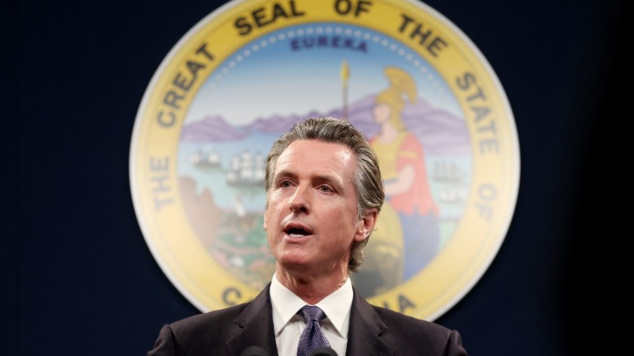 California Governor Gavin Newsom.
