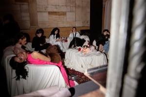 The scene at the Magda Butrym and H&M Collaboration Party.