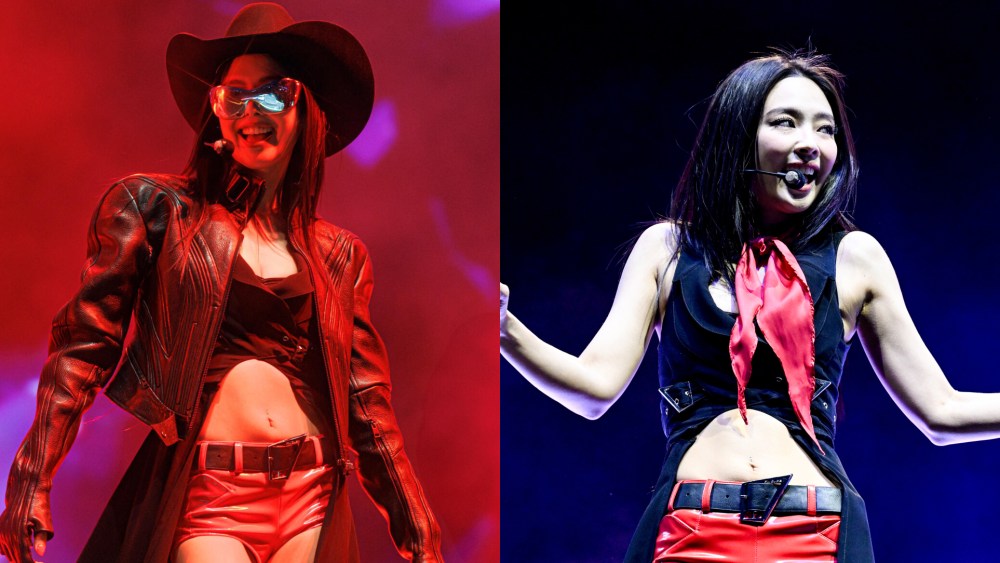 Jennie performs onstage at the 2025 Coachella Valley Music And Arts Festival on April 20, 2025 in Indio, California.