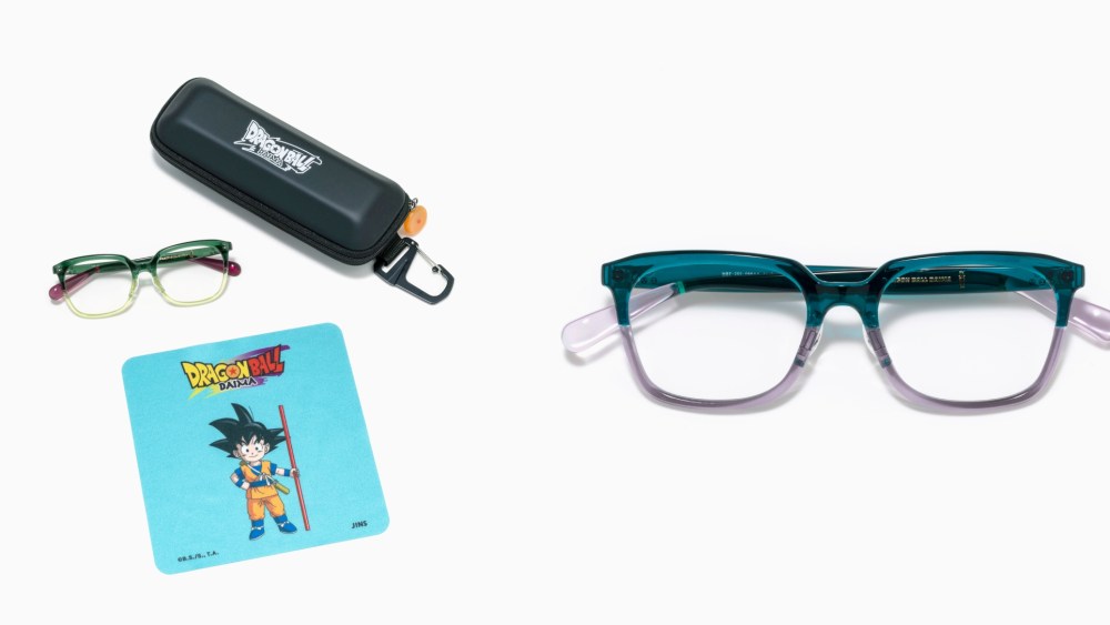 Jins Eyewear debuts new 'Dragon Ball' collection.