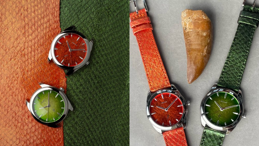 Awake's limited edition Jurassic watches.