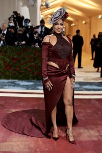 NEW YORK, NEW YORK - MAY 02: La La Anthony attends The 2022 Met Gala Celebrating "In America: An Anthology of Fashion" at The Metropolitan Museum of Art on May 02, 2022 in New York City. (Photo by Dimitrios Kambouris/Getty Images for The Met Museum/Vogue)