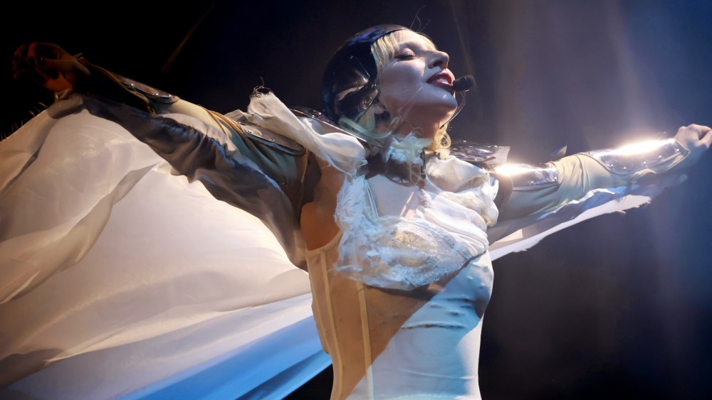 Lady Gaga's Coachella 2025 stage outfits.