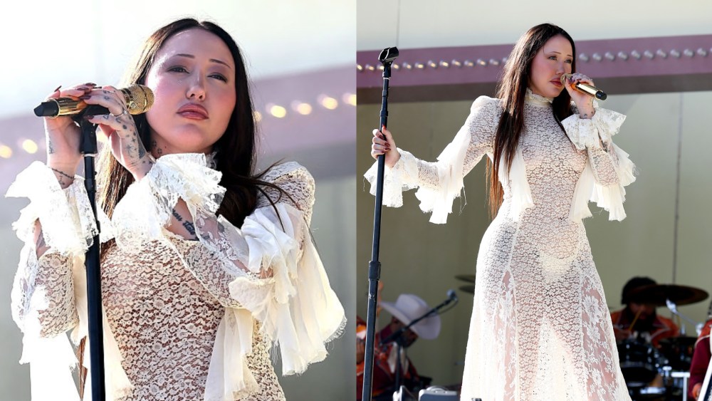 Noah Cyrus at Coachella 2025.