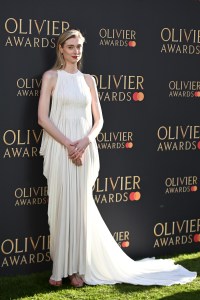 LONDON, ENGLAND - APRIL 06: Elizabeth Debicki attends The Olivier Awards 2025 at The Royal Albert Hall on April 06, 2025 in London, England. (Photo by Kate Green/Getty Images)