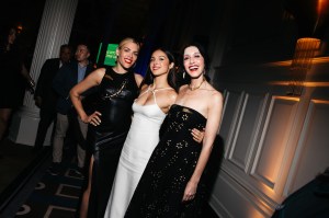 Busy Philipps, Olivia Rodrigo and Sarah Sophie Flicker