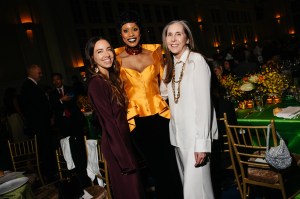 Laverne Cox and Laurie Simmons
