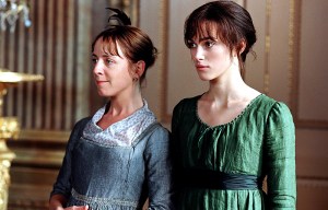 PRIDE AND PREJUDICE, Claudie Blakley, Keira Knightley, 2005, (c) Focus Features/courtesy Everett Collection
