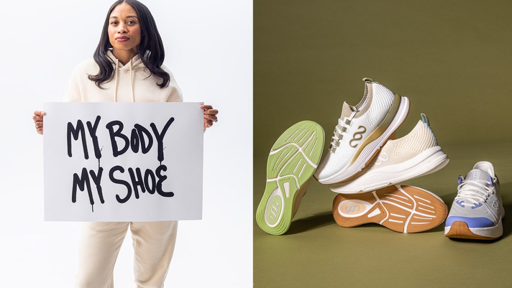 Allyson Felix, Saysh, Evelyn, runner, sneaker, shoes, footwear, Olympian, athlete
