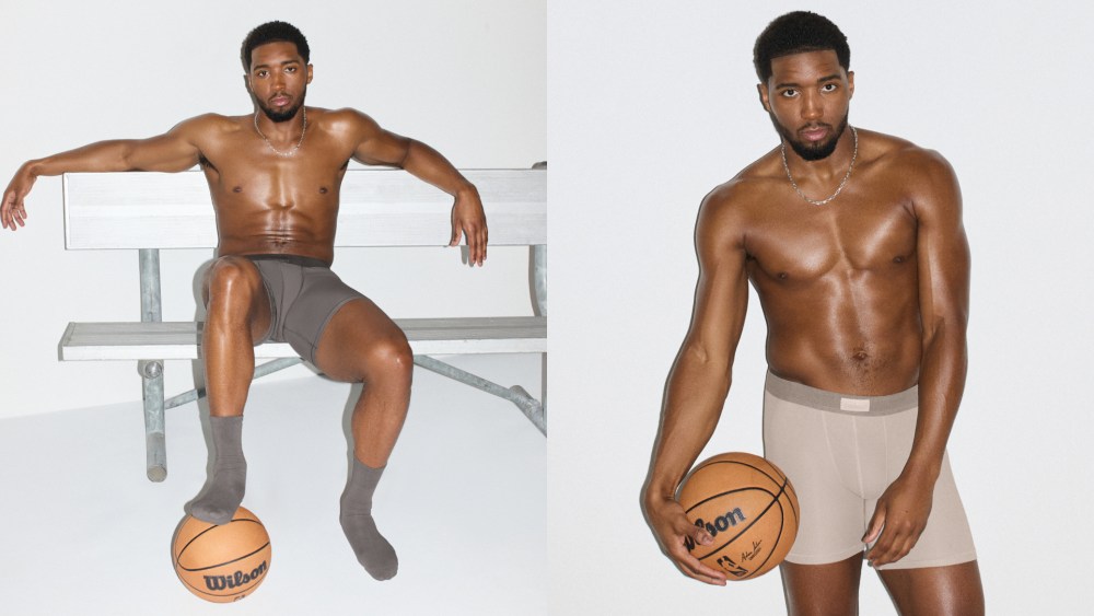 Donovan Mitchell, Skims underwear campaign