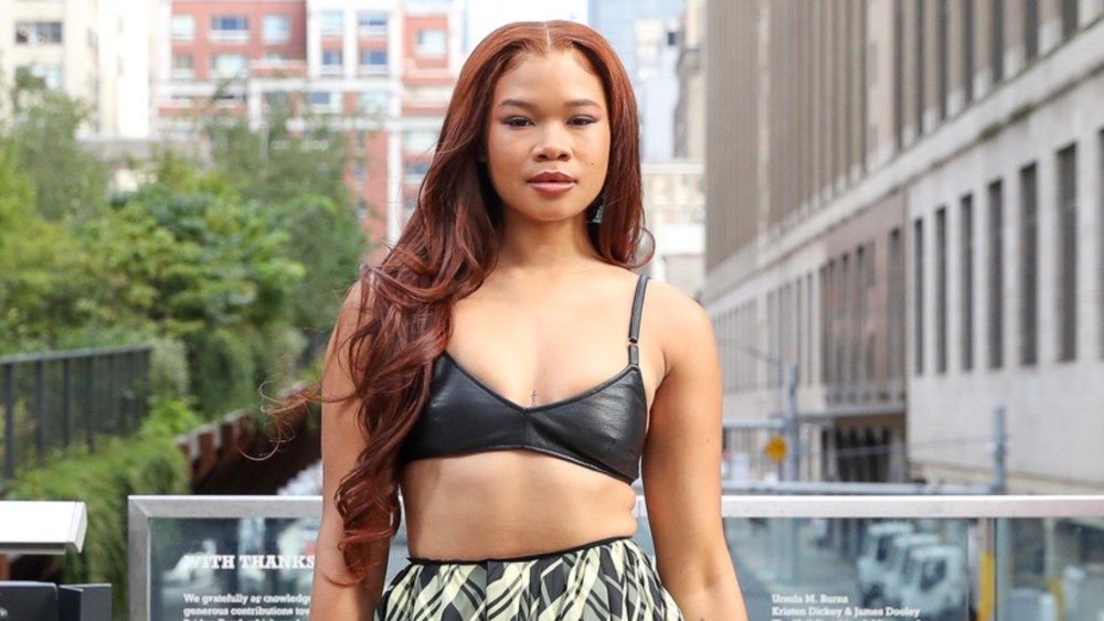 Storm Reid wears Coach during New York Fashion Week 2024.