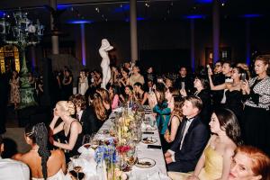 Anya Taylor-Joy, Mikey Madison at the Tiffany Blue Book Gala held at The Metropolitan Museum of Art on April 25, 2025 in New York, New York.