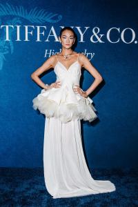 Ai Tominaga at the Tiffany Blue Book Gala held at The Metropolitan Museum of Art on April 25, 2025 in New York, New York.