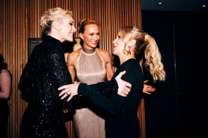Lindsey Vonn, Amy Griffin and Jessica Sibley