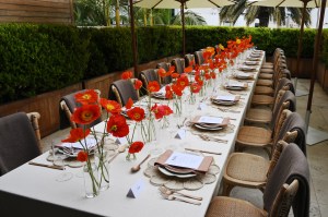 The scene at the Tod's Luncheon hosted by Ella Bleu Travolta.