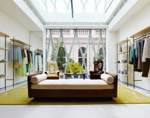 A look at the new Tory Burch’s Rodeo Drive store redesign in Los Angeles, California.