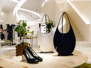 A look at the new Tory Burch’s Rodeo Drive store redesign in Los Angeles, California.
