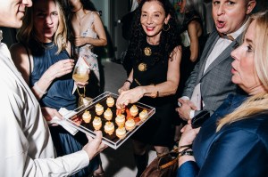 The scene at the Tribeca Ball.