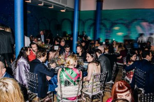 The scene at the Tribeca Ball.