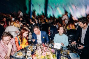 The scene at the Tribeca Ball.