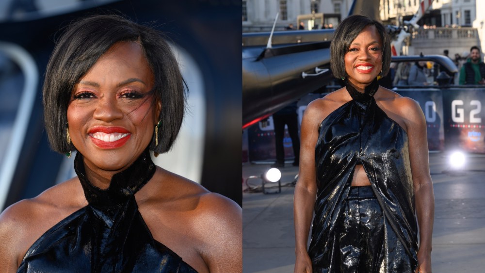 Viola Davis attends the photo call for "G20" in London.