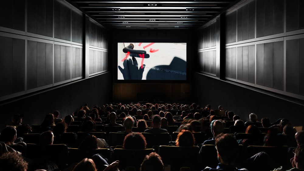 Cinema Godard at Fondazione Prada in Milan.