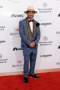LOUISVILLE, KENTUCKY - MAY 03: Reggie Calloway attends Kentucky Derby 151 at Churchill Downs on May 03, 2025 in Louisville, Kentucky. (Photo by Jeff Schear/Getty Images for Churchill Downs)