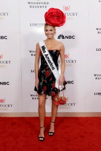 LOUISVILLE, KENTUCKY - MAY 03: Abbie Stockard attends Kentucky Derby 151 at Churchill Downs on May 03, 2025 in Louisville, Kentucky. (Photo by Jeff Schear/Getty Images for Churchill Downs)