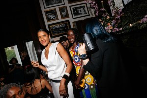 Isolde Brielmaier and Lupita Nyong'o