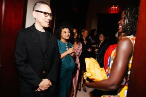 Sonia Louise Davis and  Lupita Nyong'o