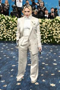 Madonna at The 2025 Met Gala Celebrating "Superfine: Tailoring Black Style" held at the Metropolitan Museum of Art on May 05, 2025 in New York, New York.