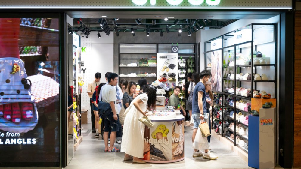 Crocs store; Hong Kong