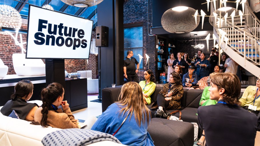 "The Creative Unflattening isn't just another trend talk," Future Snoops said. "It's your strategic framework for turning uncertainty into your greatest advantage and reclaiming what technology can't replicate: human perspective."