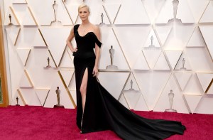 Charlize Theron in Dior at the 2020 Oscars.
