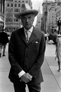 Photographer and designer Sir Cecil Beaton poses for photographs and discusses his design plans for the new club, called Raffles, which will open in the basement of The Sherry-Netherland Hotel in October on August 16, 1968 in New York City. (Photo by Nick Machalaba/WWD/Penske Media via Getty Images)