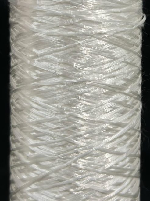 Newly developed regenerated
cellulose fiber yarn from the HKRITA and Espon.