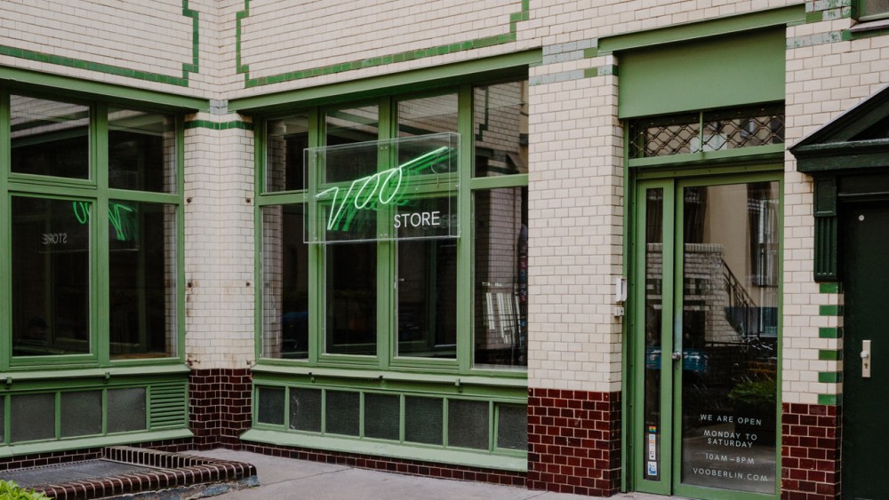 The exterior of Berlin's Voo Store.