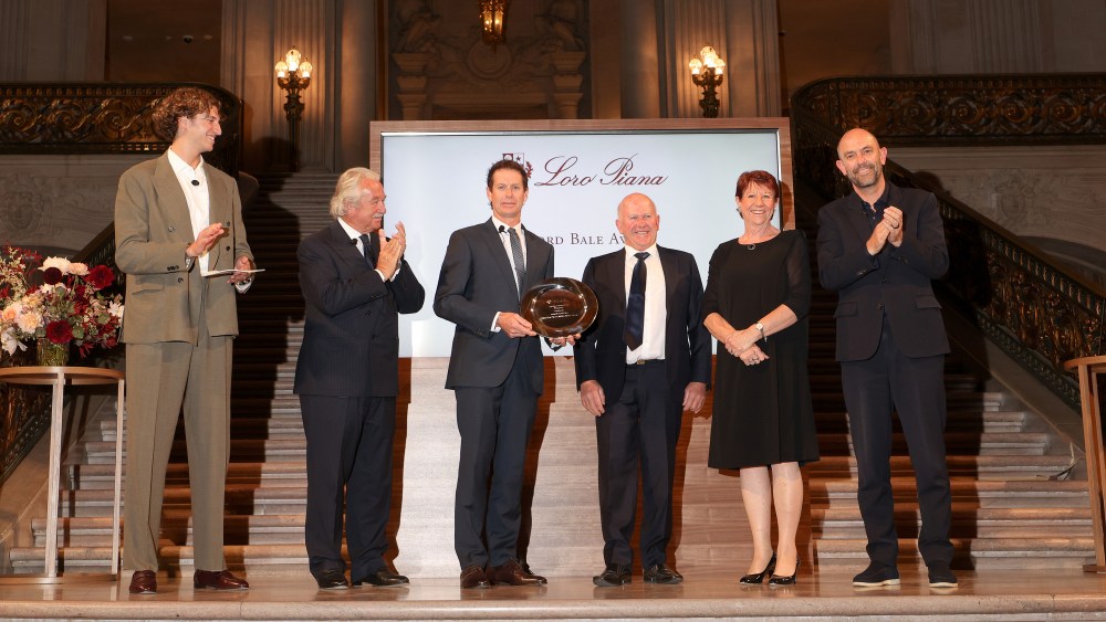 Inside the 26th Loro Piana Record Bale Award ceremony in San Francisco.