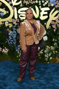 Chandra Wilson at the Disney 2025 Upfront Red Carpet held at North Javits Center on May 13, 2025 in New York, New York.